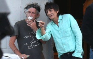 Keith Richards is fuming after Rolling Stones bandmate Ronnie Wood packs in the fags for e-cigs