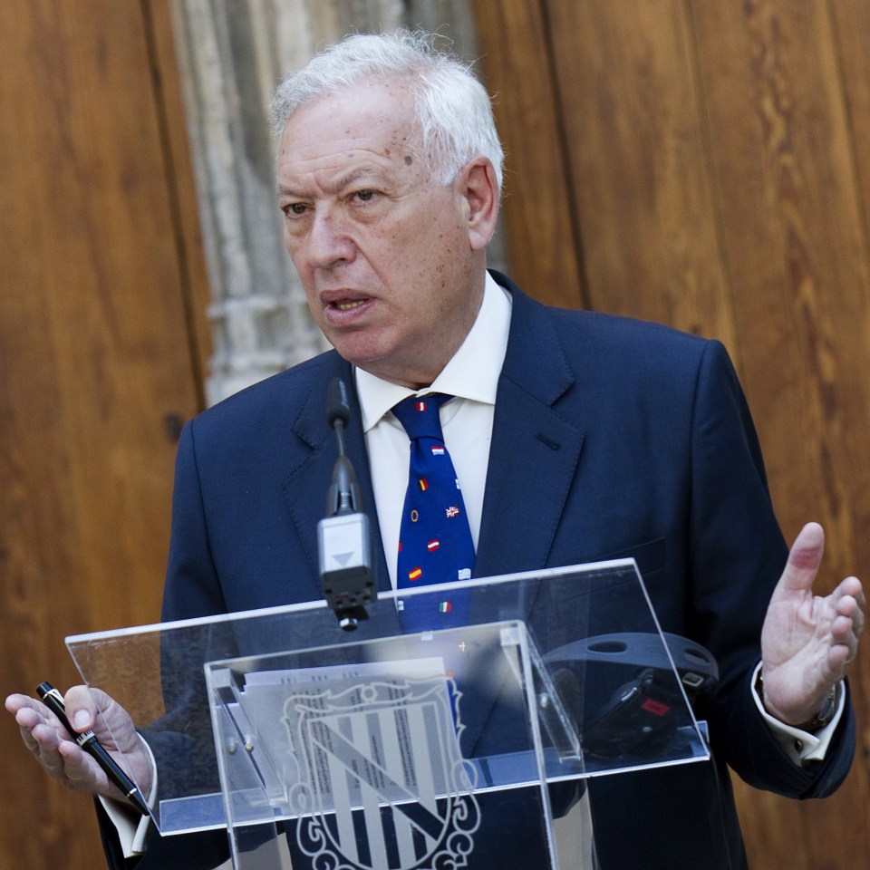 Spanish Foreign Affairs Minister Jose Manuel Garcia-Margallo 