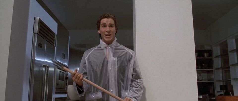 Christian Bale’s character Patrick Bateman in movie American Psycho was also a hit despite his violent tendencies