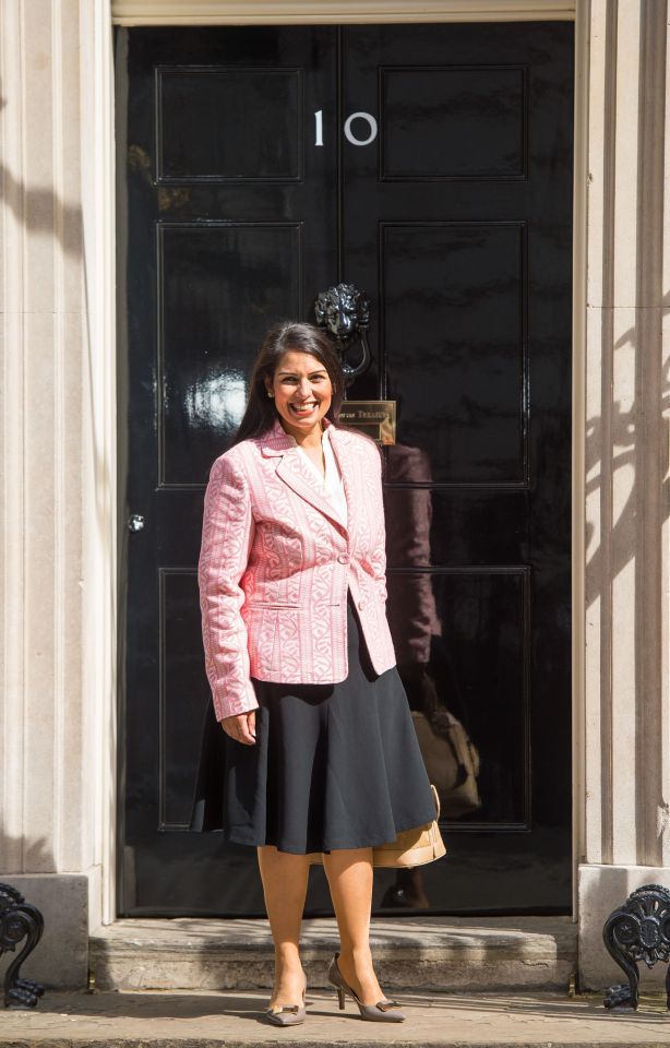 Priti Patel David Cameron
