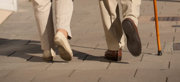 Elderly couple