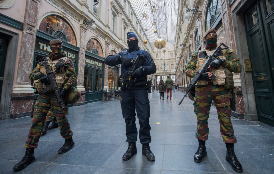 Belgium security raised