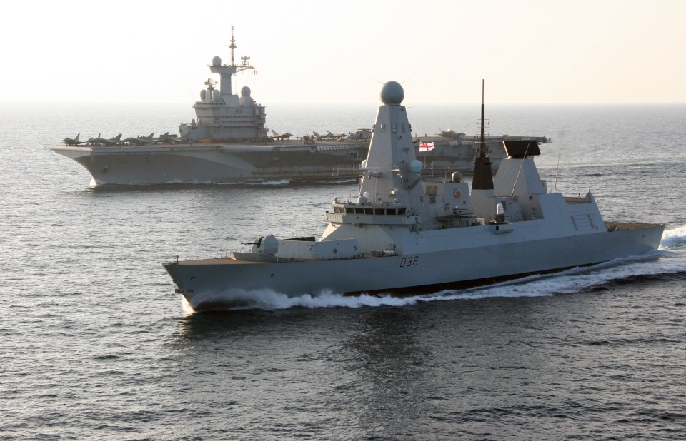 HMS DEFENDER JOINS FRENCH CARRIER ON DAESH OPERATIONS