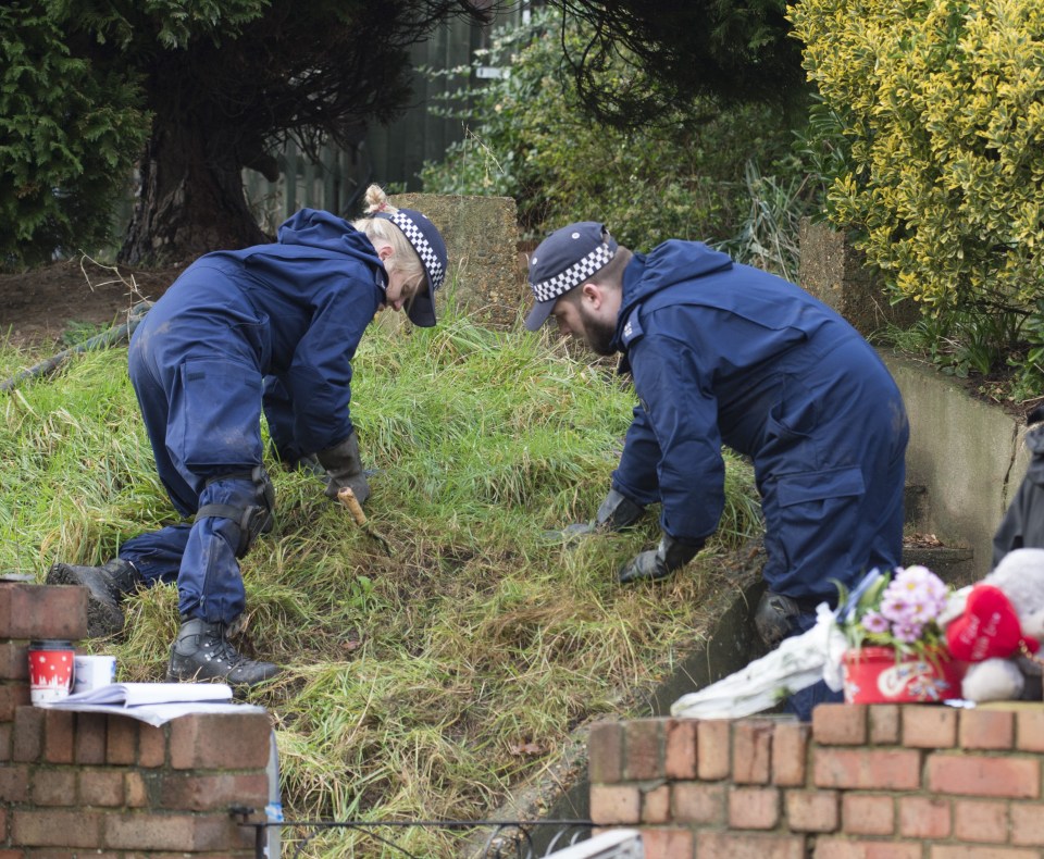Sian Blake Murder Crime Scene