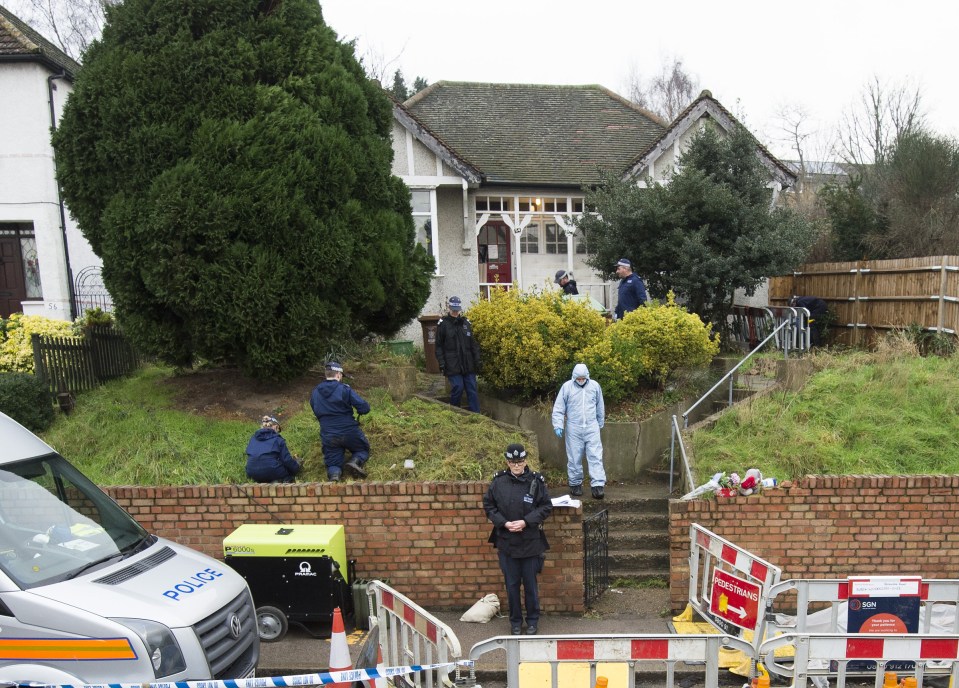 Sian Blake Murder Crime Scene