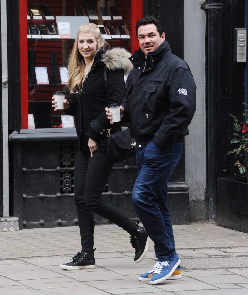 Rebecca was seen out with The Jump co-star Dean Cain shortly after her marriage split