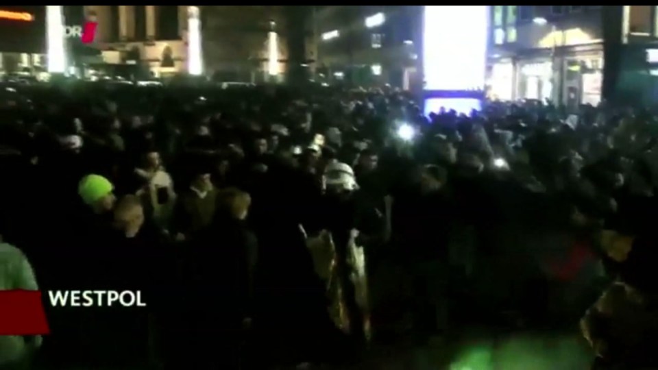 Cologne video footage