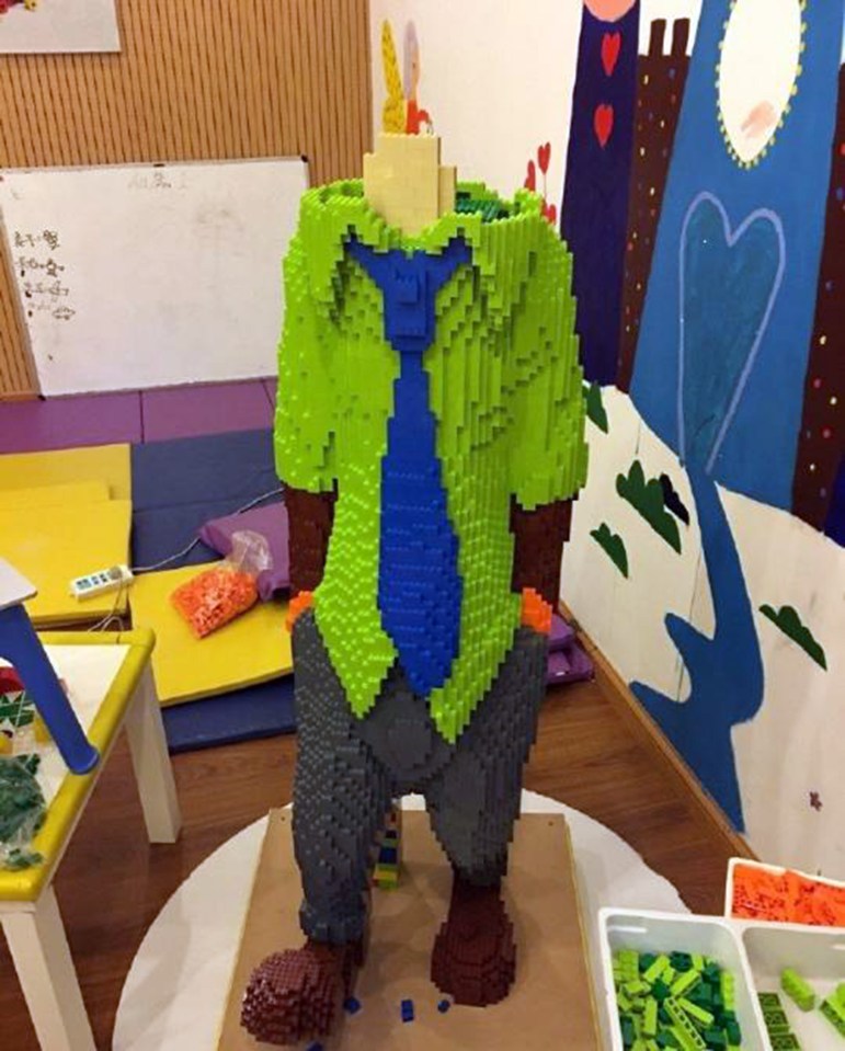Lego Nick Wilde China smashed child