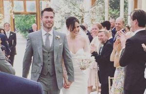 Rick Edwards and EastEnders star Emer Kenny tie the knot in private ceremony