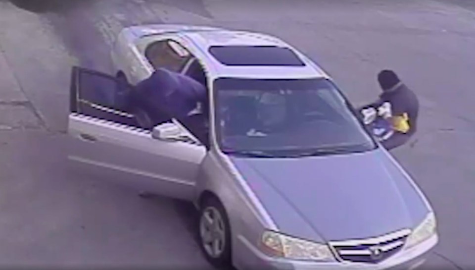Robbery California gun