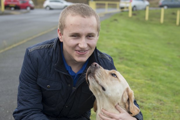 It happened just three days after he had been at the Houses of Parliament lobbying MPs about guide dogs being banned by businesses
