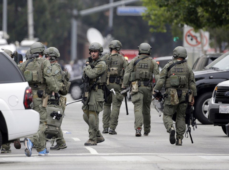 Dozens of police cars and tactical response teams rushed to the campus