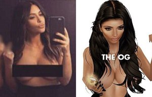 Kardashian launches latest "Kimojis" which include pouting Kanye and MORE of her bum