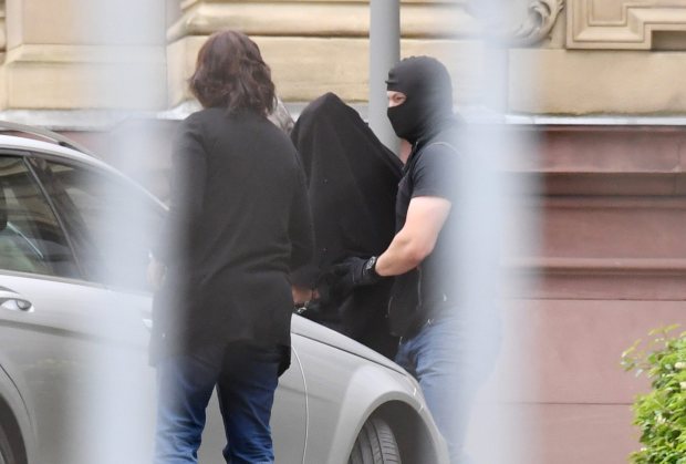 Terror suspects at the Federal Supreme Court in Karlsruhe