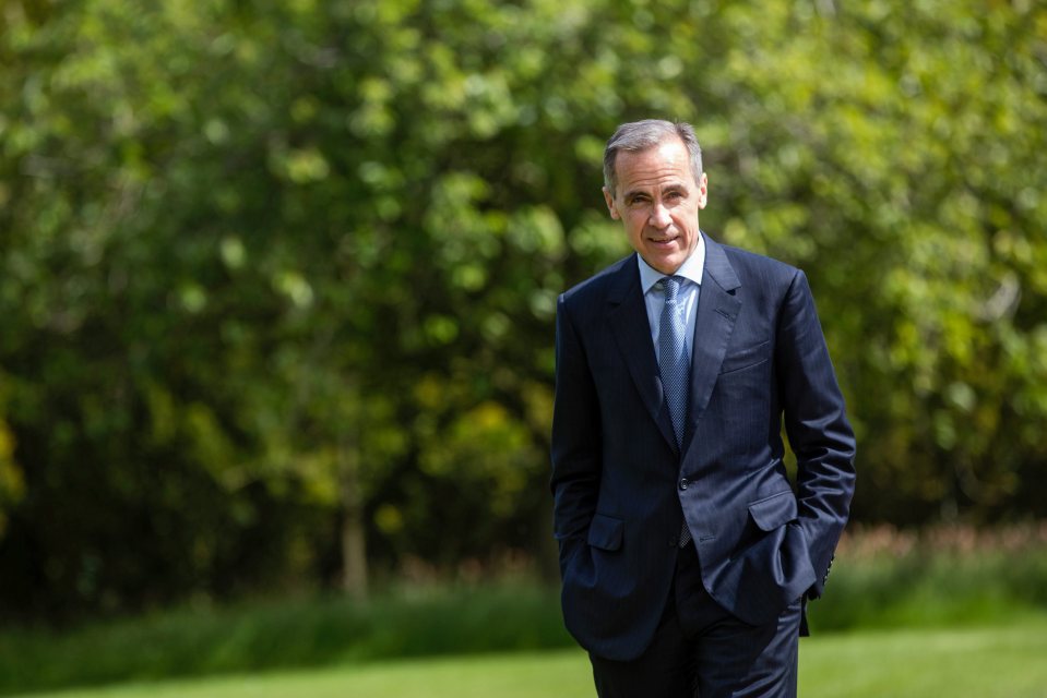 Bank Of England Governor Mark Carney Unveils The Full Design Of The New Polymer Five Pound Note