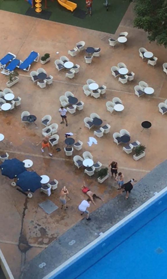 Benidorm Belly Slide