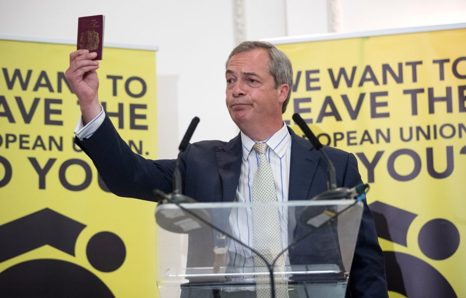 Nigel Farage migrant claim