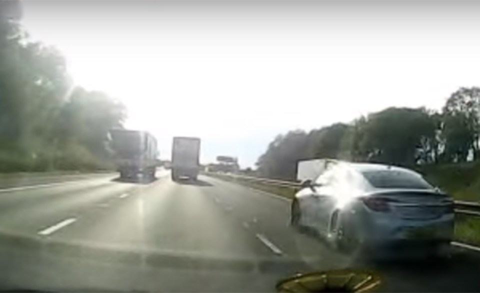 CAR CRASH M25