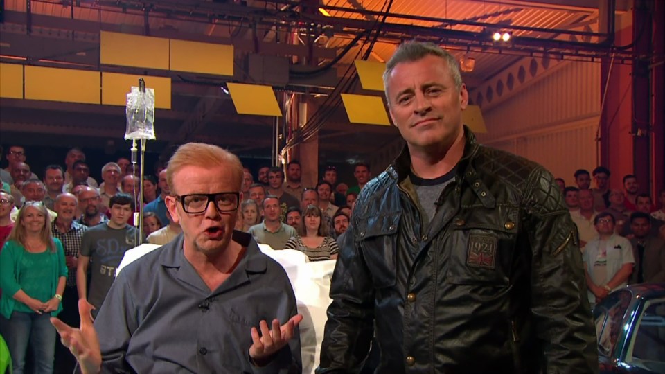 Chris Evans and Matt LeBlanc