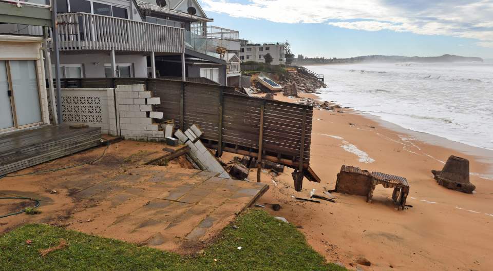 Experts warned that the worst of the weather was still to come as the eastern coast of Australia is buffeted by winds and rain
