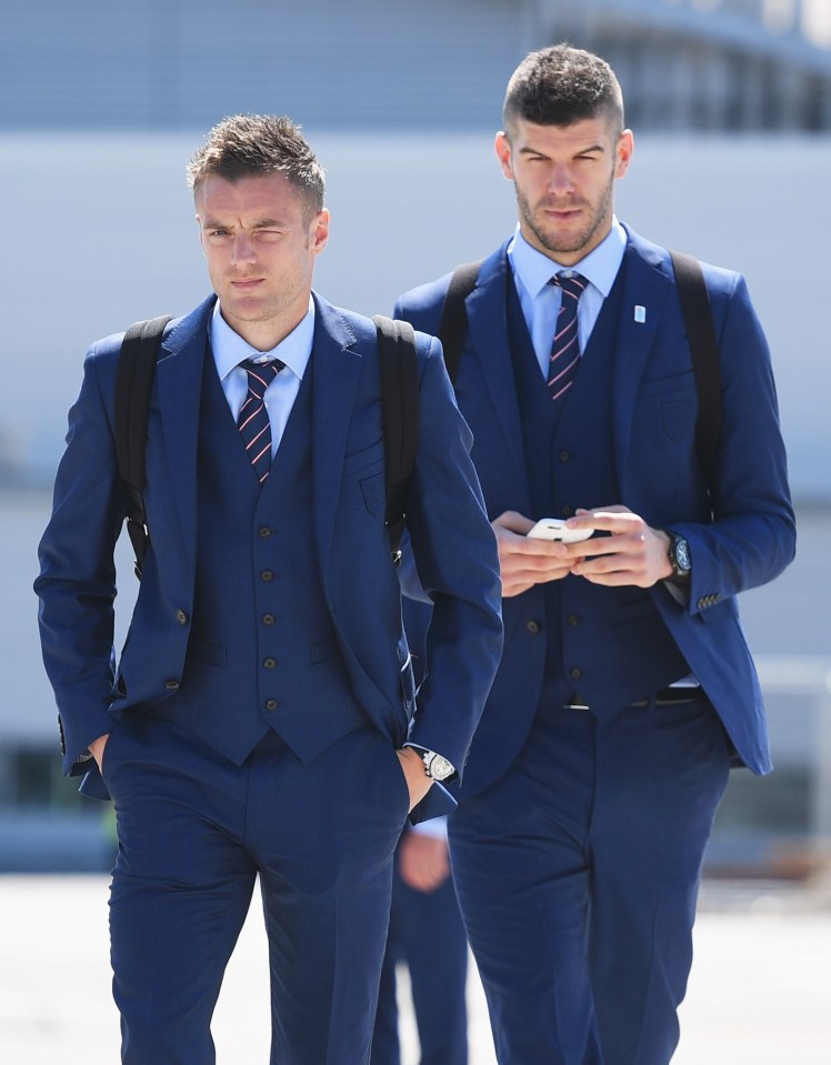 Jamie Vardy Fraser Forster