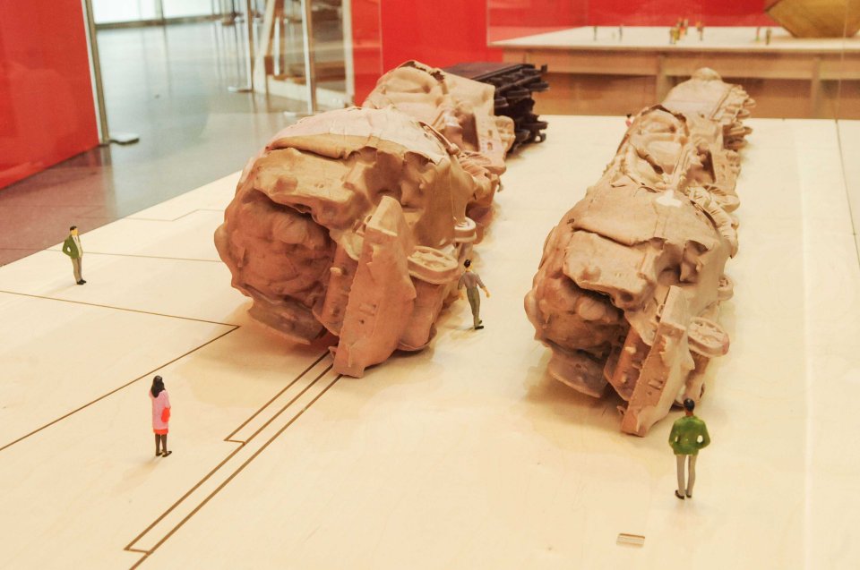 The artwork is meant to symbolise 'the shaping of our sexual identities' according to its creator 