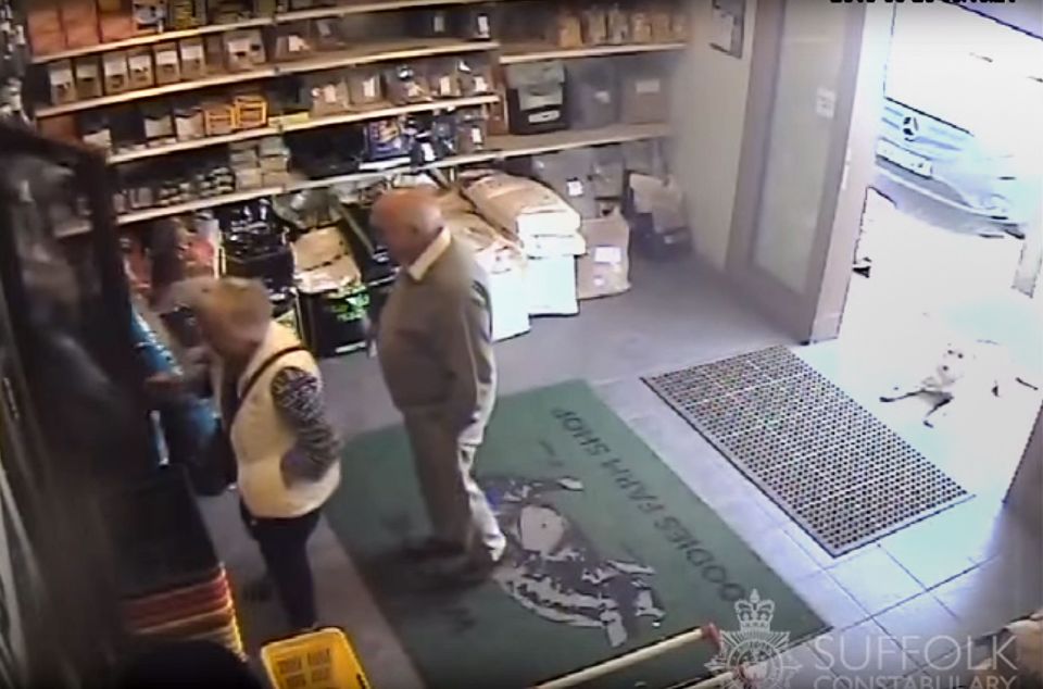 This CCTV footage is the last image of pensionerPeter Stuart alive. The fate of his wife Sylvia is unknown