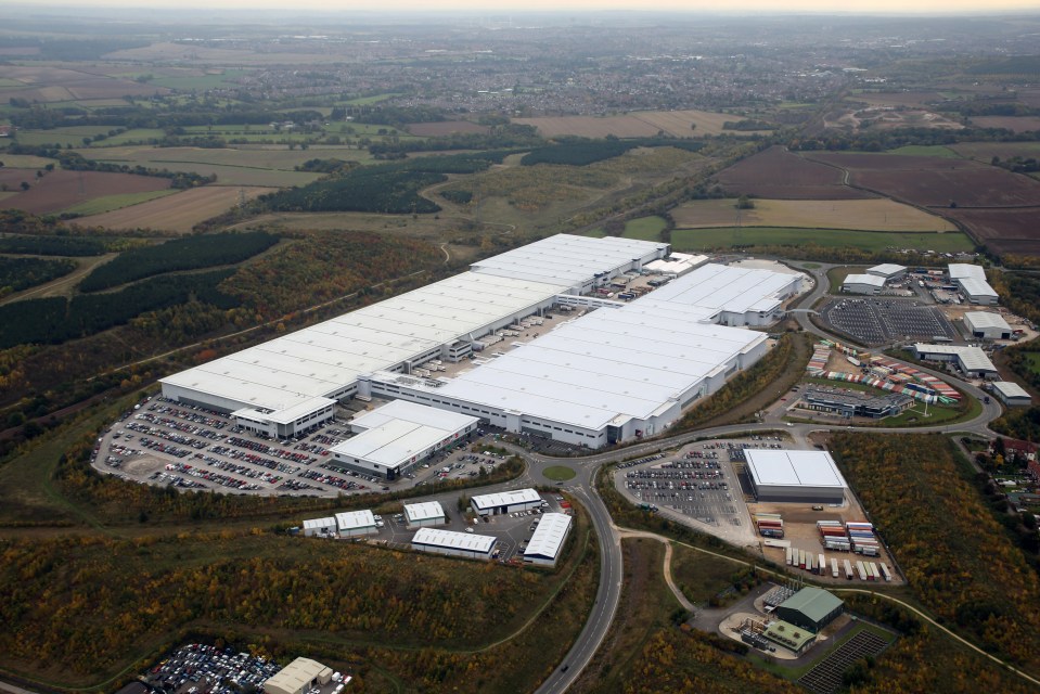 Shirebrook warehouse