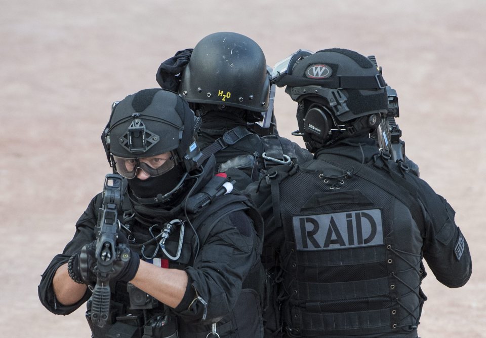 UEFA EURO 2016 Anti-terrorism exercise in Lyon