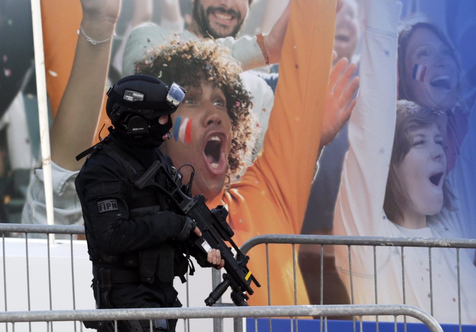 Euro 2016 terror drill