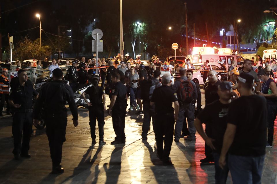 Israeli security forces, emergency perso