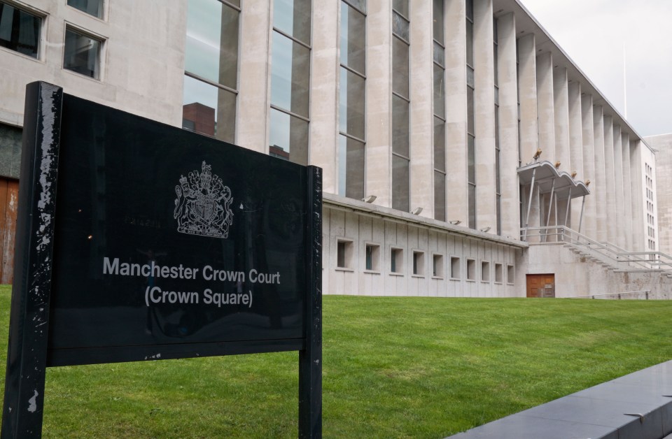 Manchester Crown Court, Crown Square, Manchester, England.
