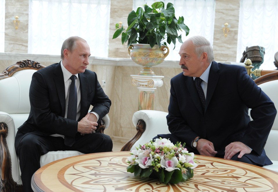 Russian President Vladimir Putin Visits Belarus
