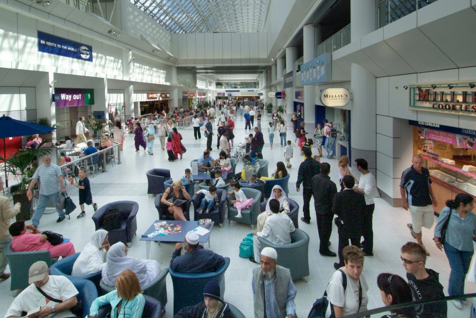 Manchester International Airport terminal 2 England UK United Kingdom GB Great Britain EU European Union Europe