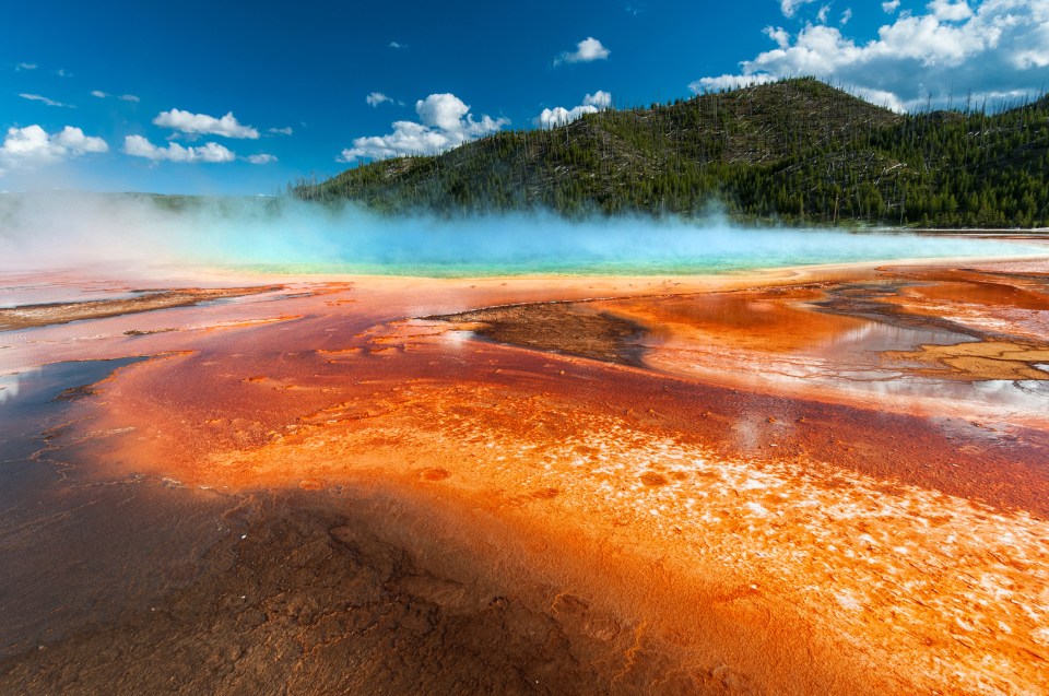 Hot Spring in Yellowstone
