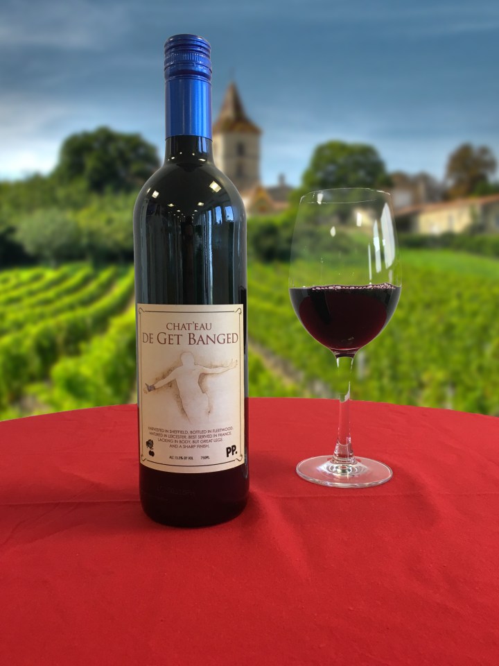 Jamie Vardy wine