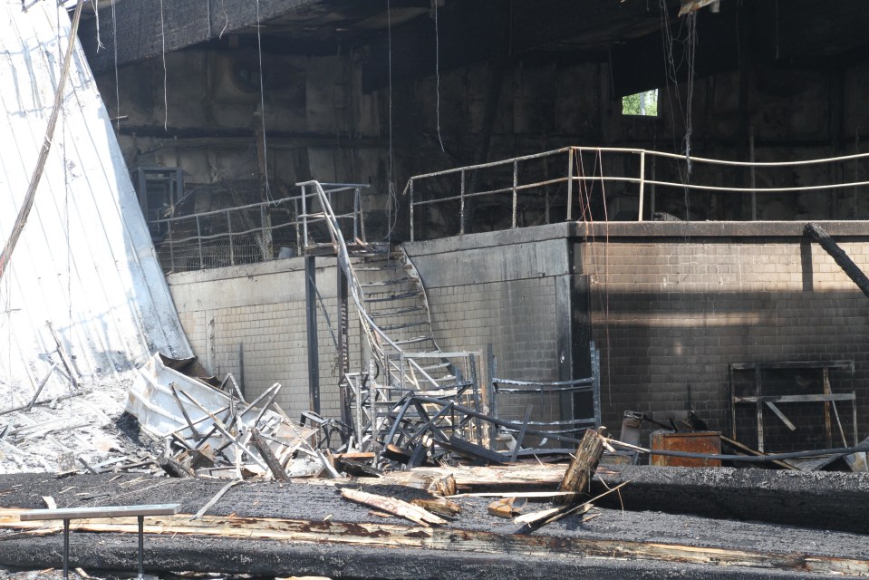 Fire ravages refugee shelter in Dusseldorf
