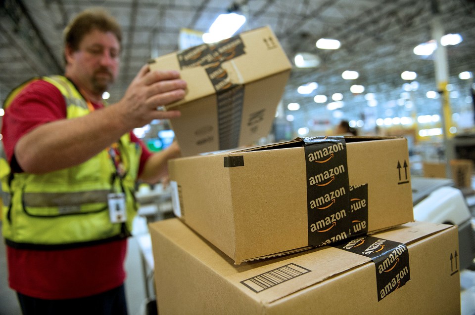 Inside An Amazon.com Distribution Center On Cyber Monday
