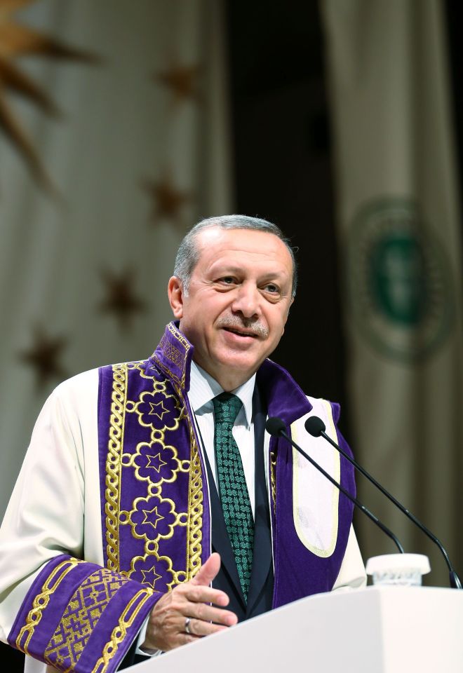 Turkish president Recep Tayyip Erdoğan is hoping for EU membership