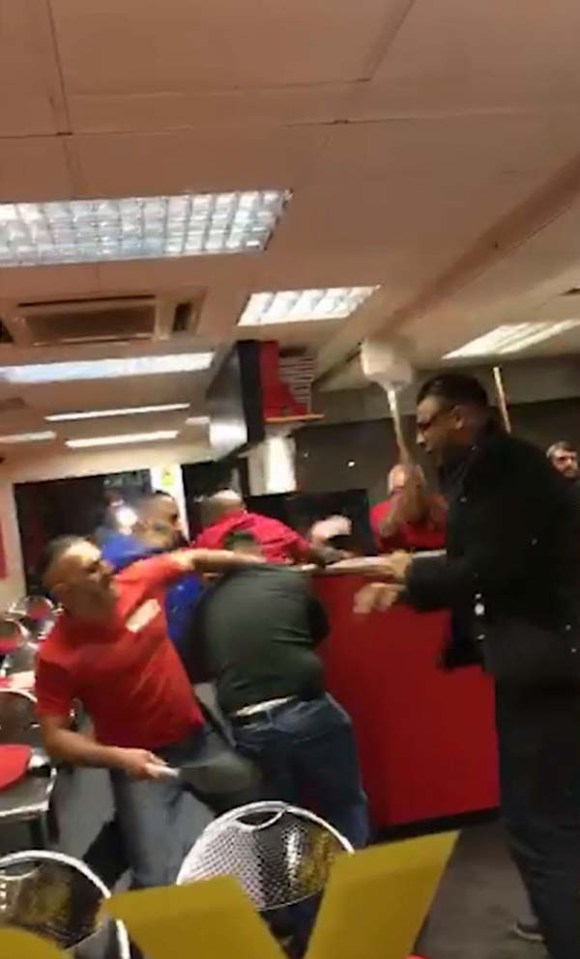 Pizza brawl 