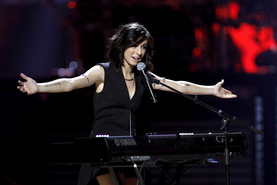 Macy's iHeartRadio Rising Star singer Christina Grimmie performs during the 2015 iHeartRadio Music Festival at the MGM Grand Garden Arena in Las Vegas