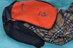 Backpack and shawl