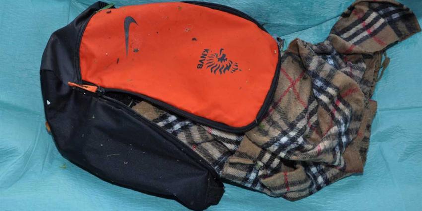 Backpack and shawl