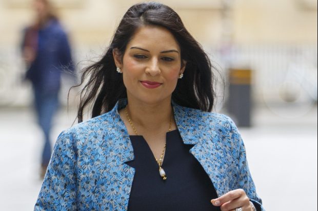 Priti Patel David Cameron