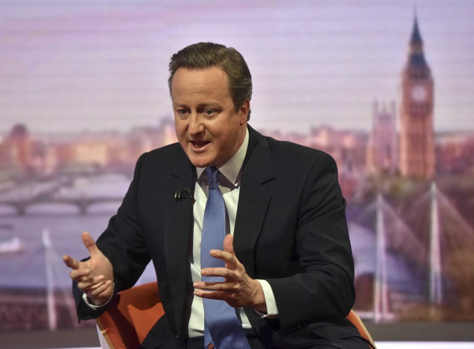 Priti Patel David Cameron