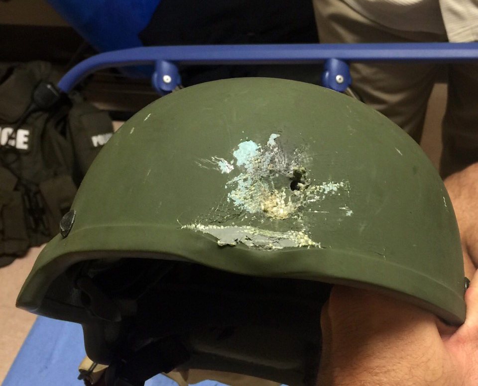 Helmet Orlando shooting pulse nightclub