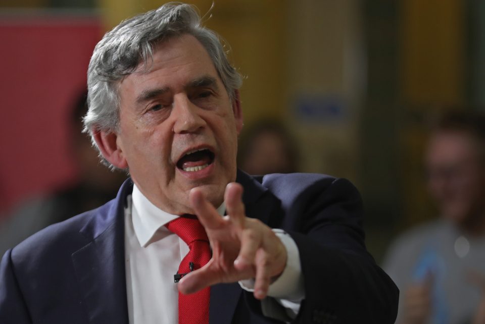 Gordon Brown Launches "Labour Fight Back" To Remain In The EU