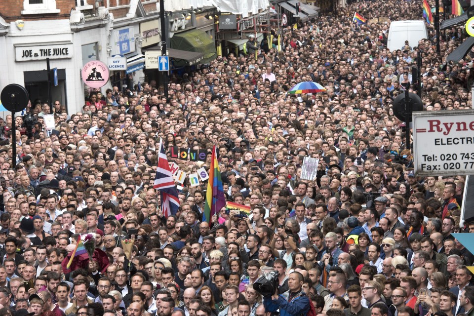 London stands with Orlando Vigil