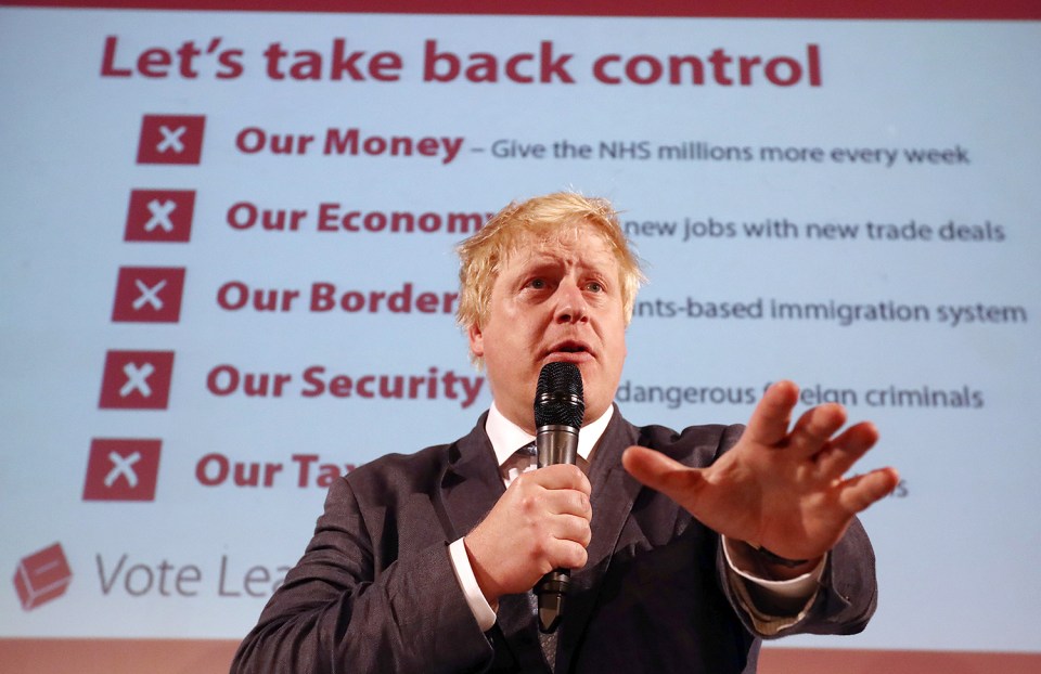 Boris Johnson Brexit