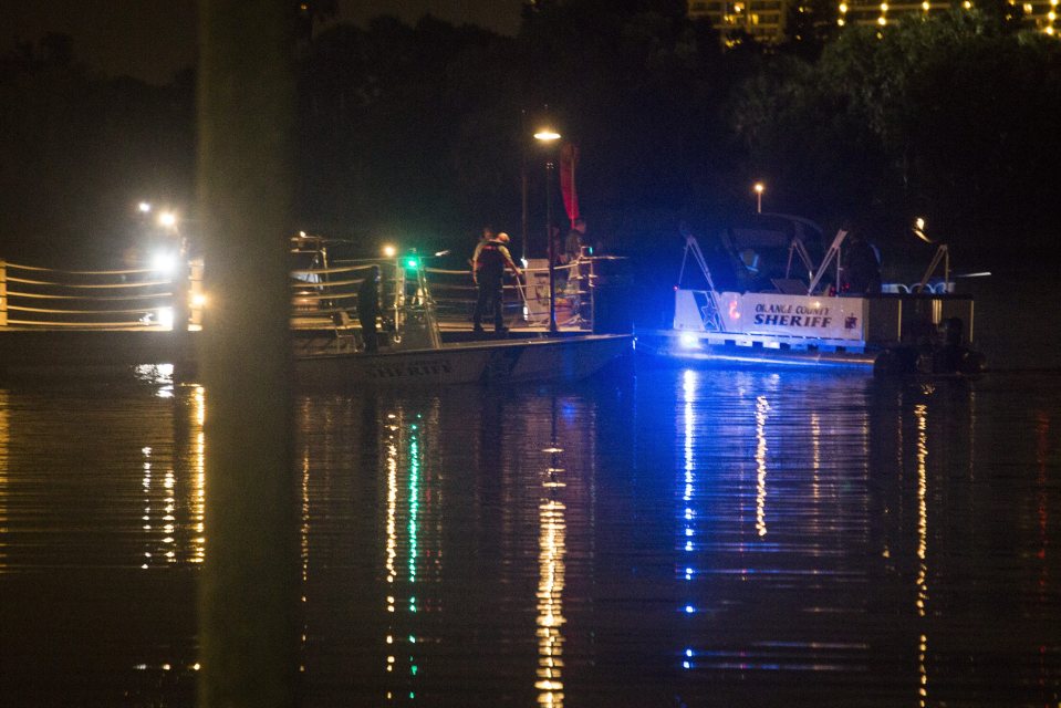 Authorities are hunting for the two-year-old, who disappeared around 9pm local time